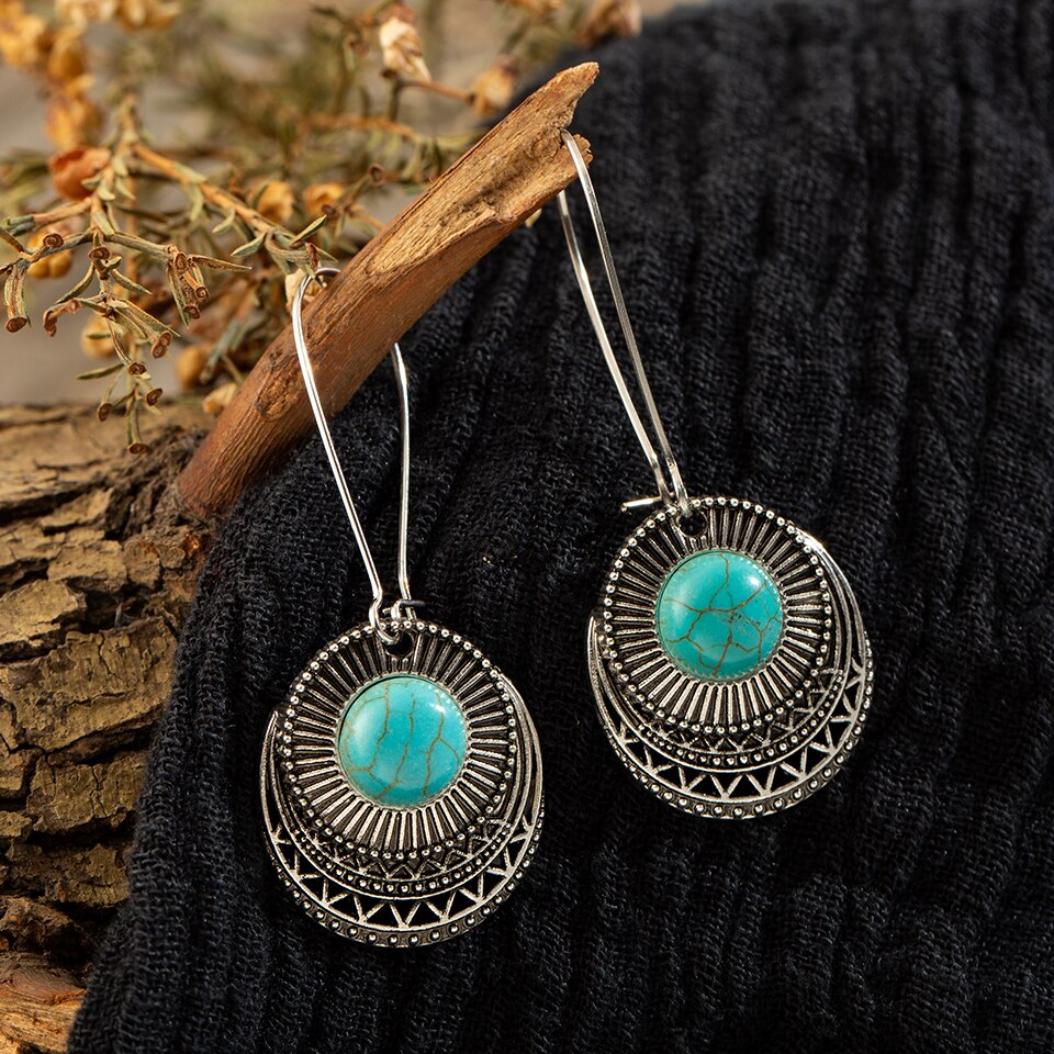 Brincos Medalhas com Pedras Verdes - REF1230 - PIME.pt