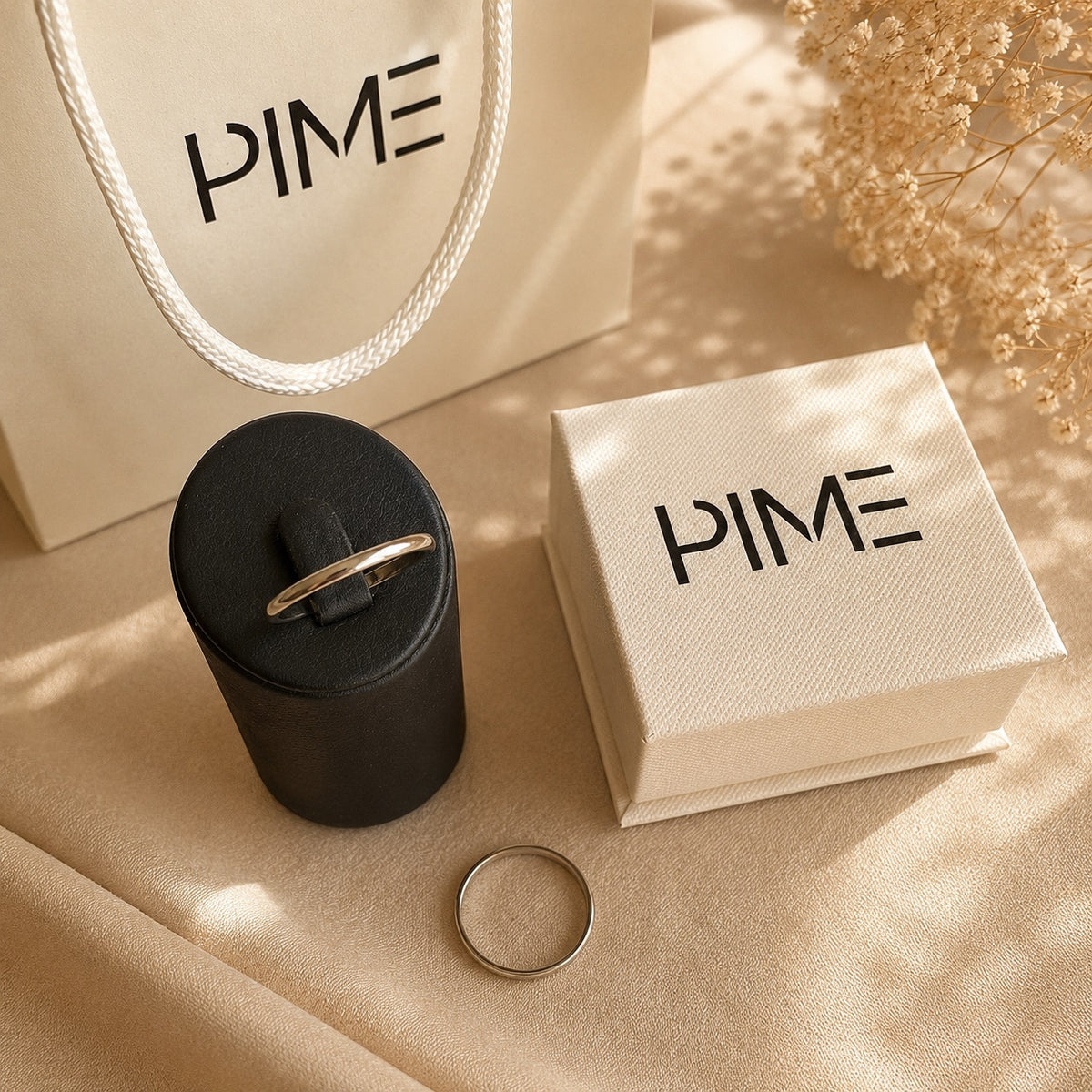 Aliança Prateada Fina (2mm) em Aço para Casamento, Namoro ou Compromisso - REF1613