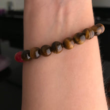 Carregar imagem no visualizador da galeria, Pulseira Olho de Tigre e Pedras 7 Chakras - REF1055