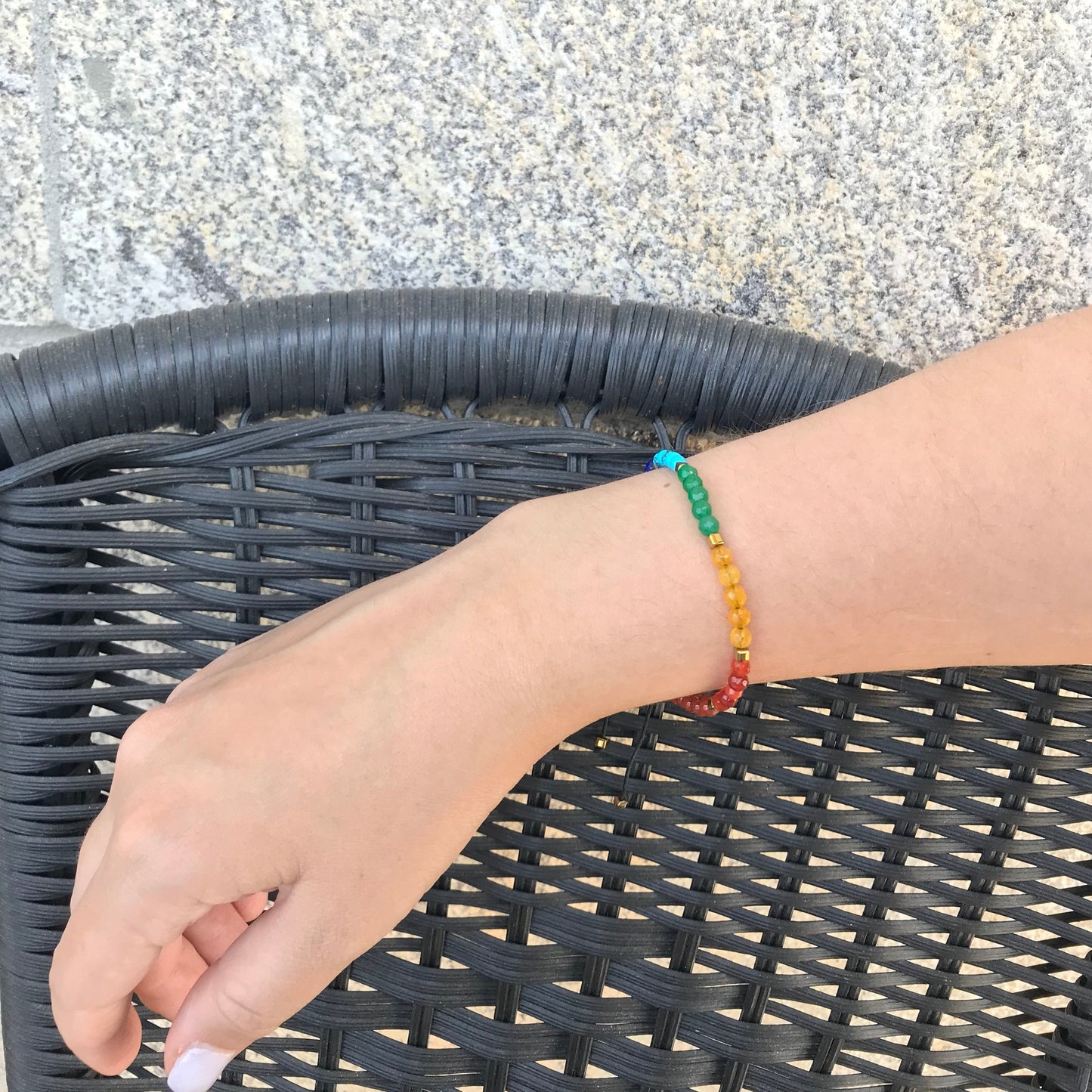 Pulseira Ajustável 7 Chakras - REF1029