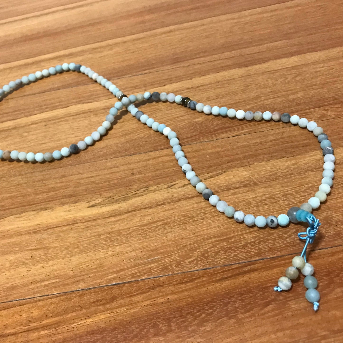 Japamala 7 Chakras com Pedras Naturais Amazonite - REF1812