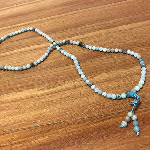 Japamala 7 Chakras com Pedras Naturais Amazonite - REF1812