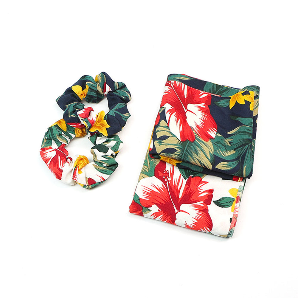Elástico para o Cabelo Flores e Folhas da Amazónia - REF1375 - PIME.pt