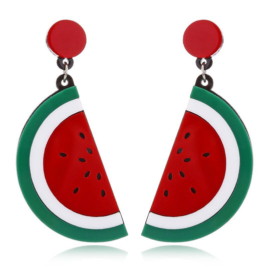 Brincos Fruta Melancia - REF1351 - PIME.pt