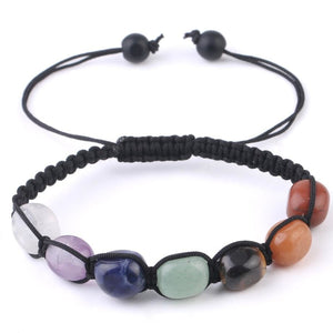 Pulseira Ajustável 7 Chakras - REF1046 - PIME.pt