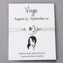 Carregar imagem no visualizador da galeria, Pulseira Signos do Zodíaco - 12 Constelações - REF1062 - PIME.pt