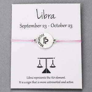 Pulseira Signos do Zodíaco - 12 Constelações - REF1062 - PIME.pt