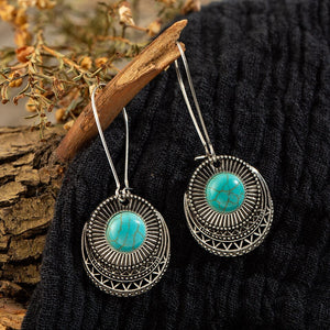 Brincos Medalhas com Pedras Verdes - REF1230 - PIME.pt