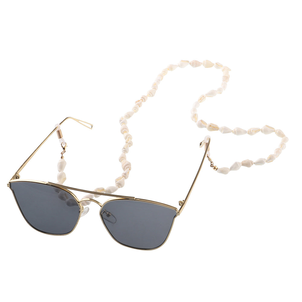 Corrente/Cordão para Óculos - Búzios e Conchas da Praia - REF1401 - PIME.pt