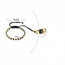 Carregar imagem no visualizador da galeria, Pulseira Ajustável em Aço - REF1121 - PIME.pt