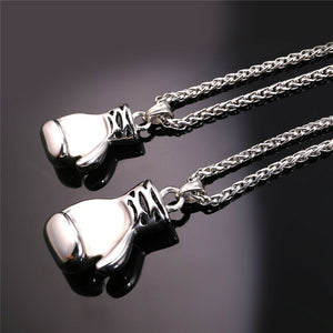 Colar Luvas de Boxe em Aço - REF1135 - PIME.pt