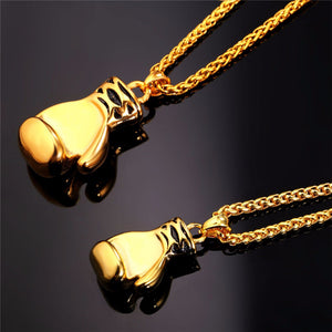 Colar Luvas de Boxe em Aço - REF1135 - PIME.pt