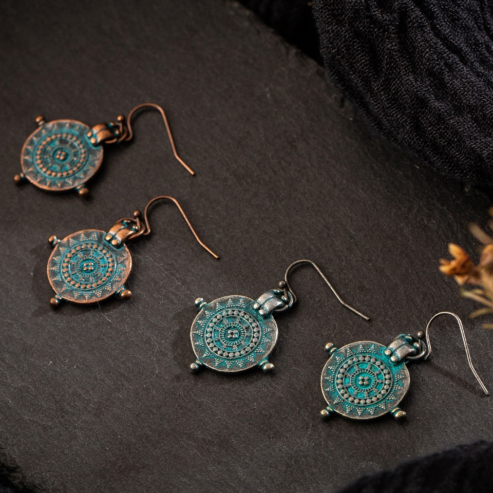 Brincos Moedas Vintage - REF1235 - PIME.pt