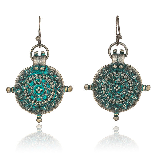 Brincos Moedas Vintage - REF1235 - PIME.pt