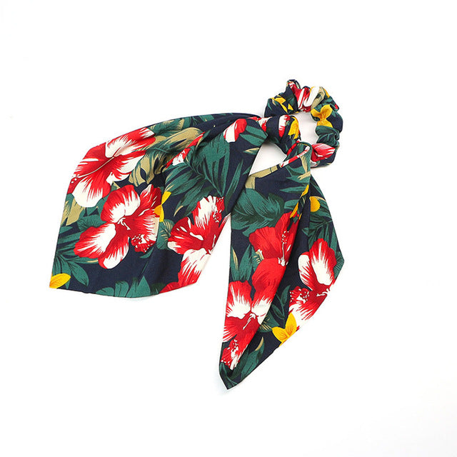 Elástico para o Cabelo Flores e Folhas da Amazónia - REF1375 - PIME.pt