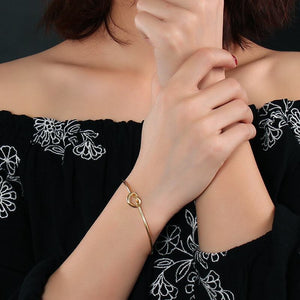 Pulseira com Nó Central em Aço - REF1578 - PIME.pt