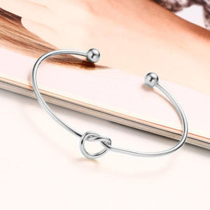 Pulseira com Nó Central em Aço - REF1578 - PIME.pt