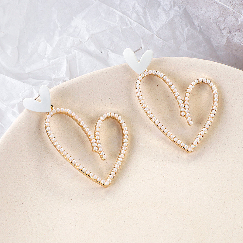Brincos Dois Corações - REF1347 - PIME.pt