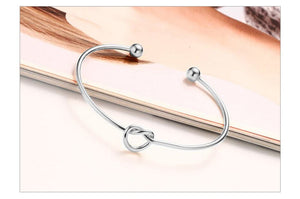 Pulseira com Nó Central em Aço - REF1578 - PIME.pt
