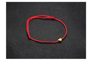 Pulseira Fio Ajustável com Pequeno Coração - REF1577 - PIME.pt