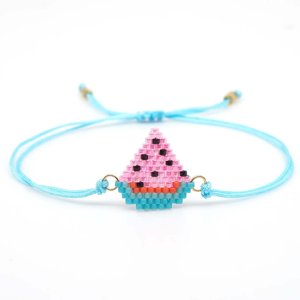Pulseira Melancia com Missangas - REF1516 - PIME.pt