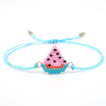 Carregar imagem no visualizador da galeria, Pulseira Melancia com Missangas - REF1516 - PIME.pt