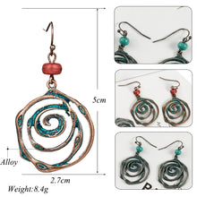 Carregar imagem no visualizador da galeria, Brincos Espiral - REF1229 - PIME.pt