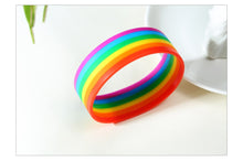 Carregar imagem no visualizador da galeria, Pulseira LOVE IS LOVE em silicone -REF1395 - PIME.pt