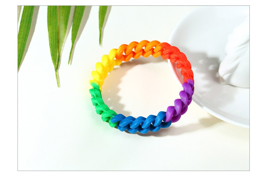 Pulseira O Amor É Para Todos em Silicone - REF1394 - PIME.pt