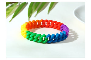Pulseira O Amor É Para Todos em Silicone - REF1394 - PIME.pt