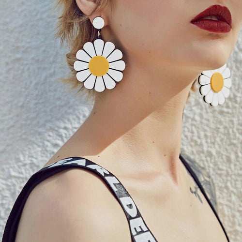 Brincos Flor Malmequer - REF1352 - PIME.pt