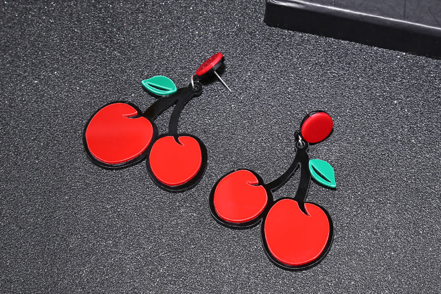 Brincos Duas Cerejas - REF1349 - PIME.pt
