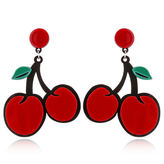 Brincos Duas Cerejas - REF1349 - PIME.pt