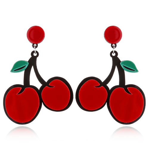 Brincos Duas Cerejas - REF1349 - PIME.pt