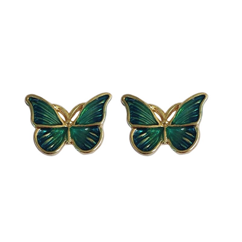 Brincos Borboletas Verdes - REF1597 - PIME.pt
