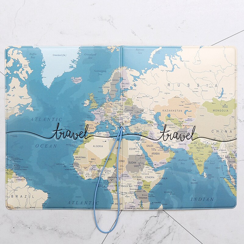 Capa/Carteira para Passaporte - Viagens pelo Mundo - REF1378 - PIME.pt
