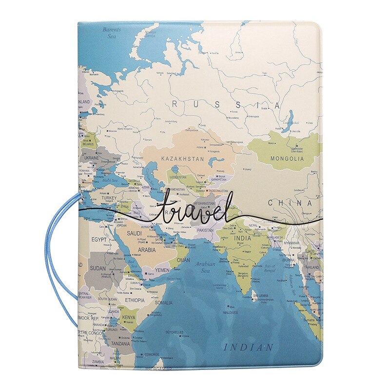 Capa/Carteira para Passaporte - Viagens pelo Mundo - REF1378 - PIME.pt