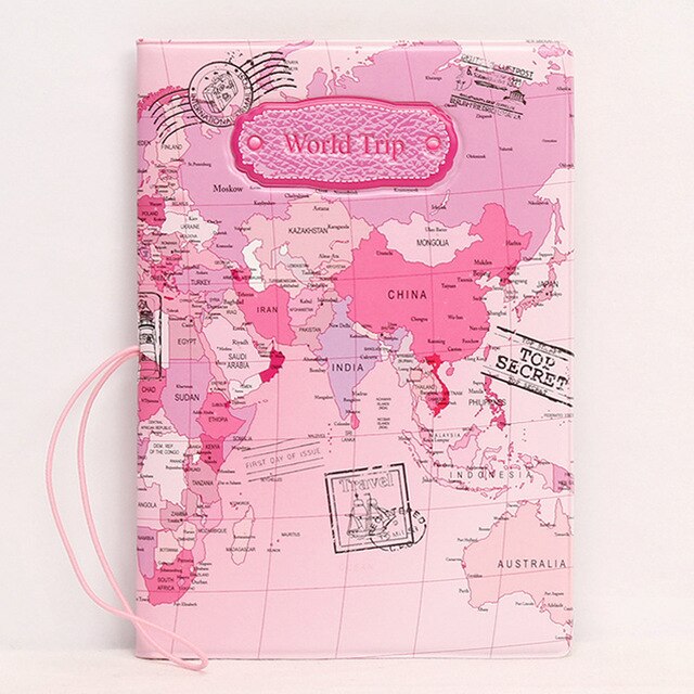 Capa/Carteira para Passaporte - Viagens pelo Mundo - REF1378 - PIME.pt