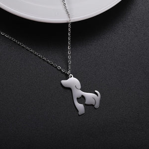 Colar Cão e Gato (Família) - em Aço - REF1411 - PIME.pt