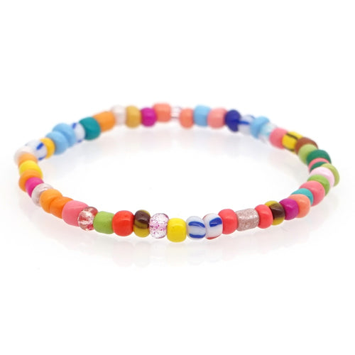 Pulseira Pequenas Pedras Coloridas - REF1513 - PIME.pt