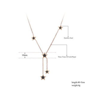 Colar das Estrelas em Aço - REF1588 - PIME.pt