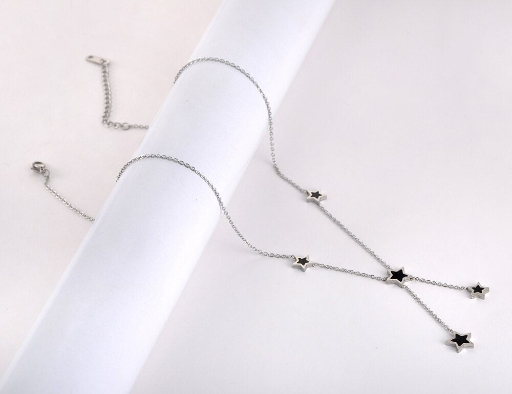 Colar das Estrelas em Aço - REF1588 - PIME.pt