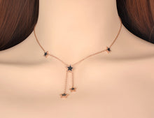 Carregar imagem no visualizador da galeria, Colar das Estrelas em Aço - REF1588 - PIME.pt