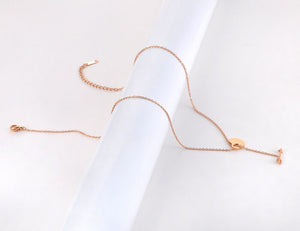 Colar Coração com Flecha do Cupido em Aço - REF1587 - PIME.pt