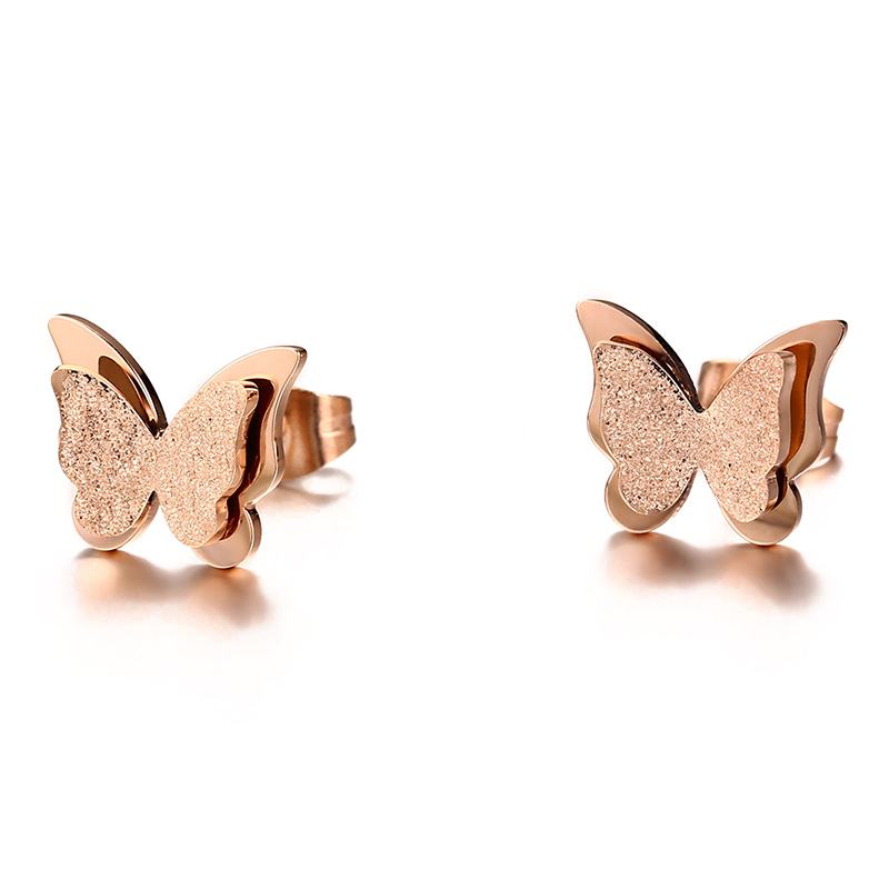 Brincos Borboleta em Aço - REF1174 - PIME.pt