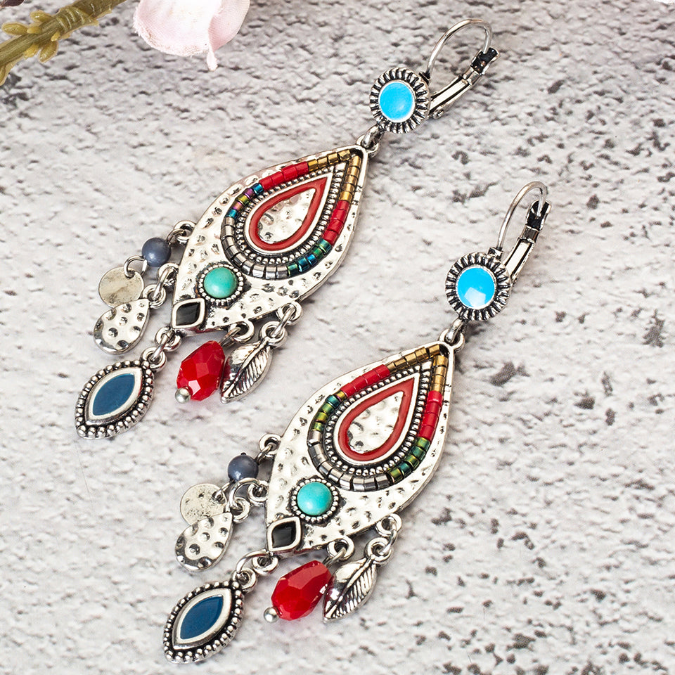 Brincos Pendentes Coloridos - REF1219 - PIME.pt