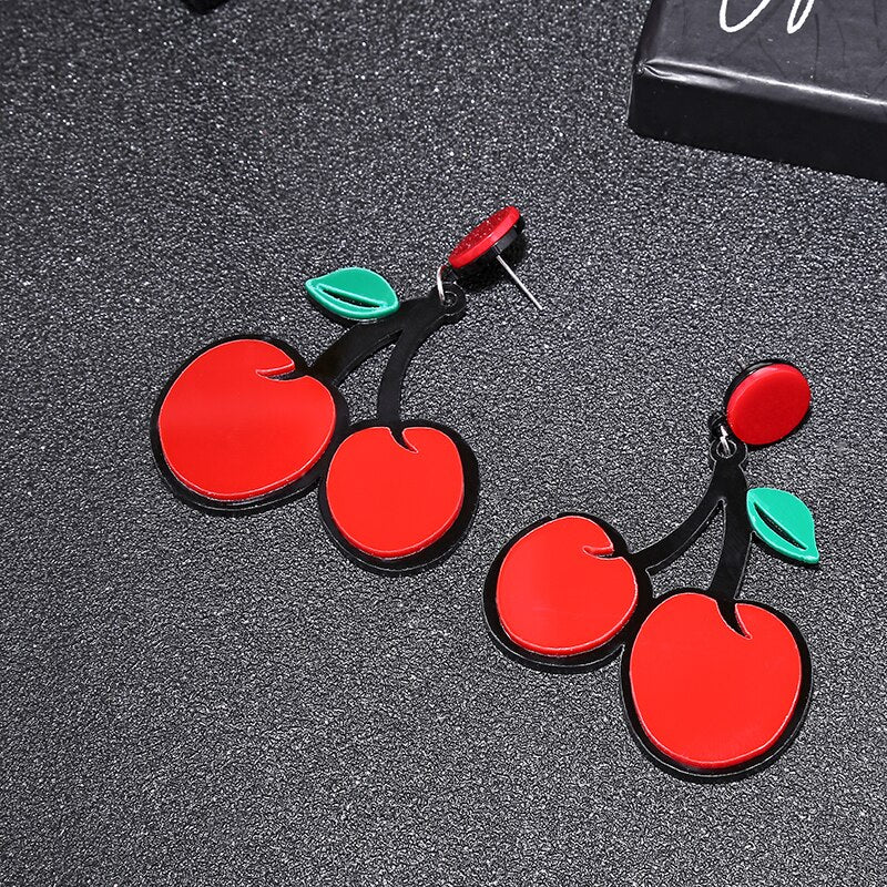 Brincos Duas Cerejas - REF1349 - PIME.pt