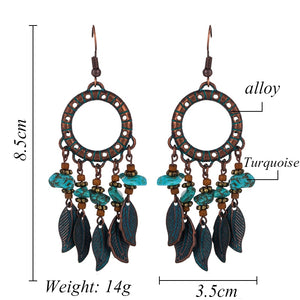 Brincos Cinco Folhas - REF1217 - PIME.pt