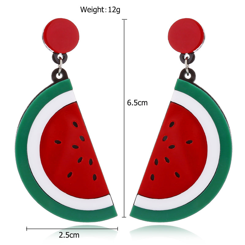Brincos Fruta Melancia - REF1351 - PIME.pt