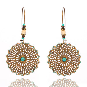 Brincos Rosa em Flor - REF1224 - PIME.pt
